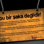 şaka değil